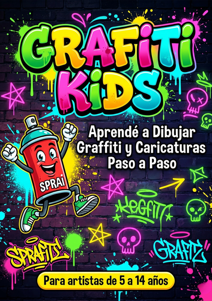 GRAFITI KIDS - Aprende a Dibujar Graffiti y Caricaturas