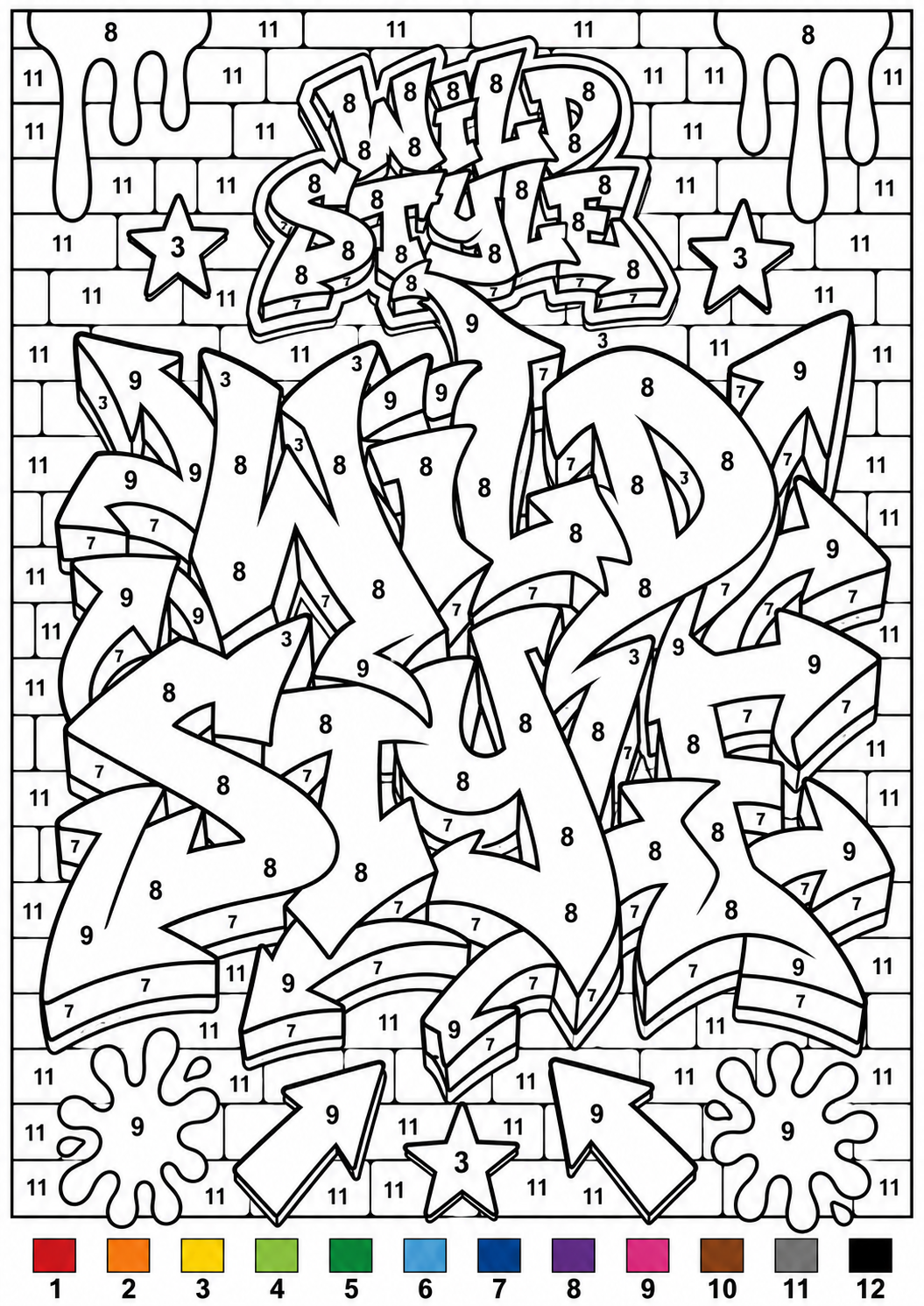 Pintá con SPRAI — Libro para Colorear por Números (+25 Plantillas)