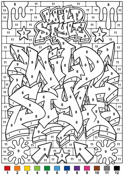 Pintá con SPRAI — Libro para Colorear por Números (+25 Plantillas)